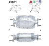 MAZDA B3C920600A Catalytic Converter